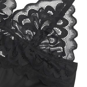 BABYDOLL COM RENDA FLORAL + TANGA | S/M - Image 9