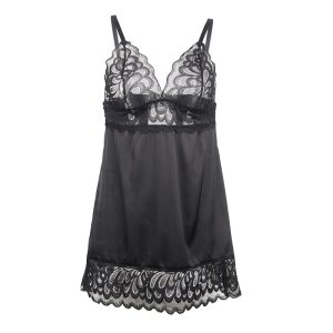 BABYDOLL COM RENDA FLORAL + TANGA | S/M - Image 4