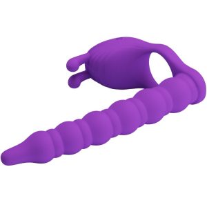 ANEL PARA O PÉNIS COM PLUG BLACKNEY (ROXO) - Image 4