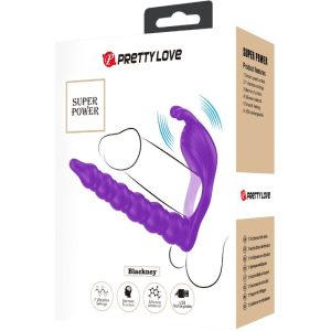 ANEL PARA O PÉNIS COM PLUG BLACKNEY (ROXO) - Image 6