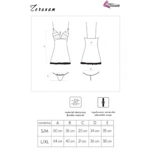 BABYDOLL + TANGA ZERUNAM | S/M - Image 5