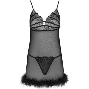 BABYDOLL + TANGA ZERUNAM | L/XL - Image 3