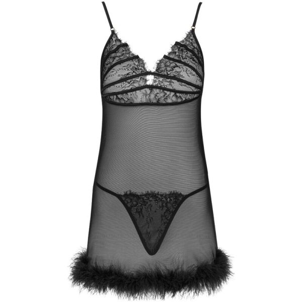 BABYDOLL + TANGA ZERUNAM | L/XL