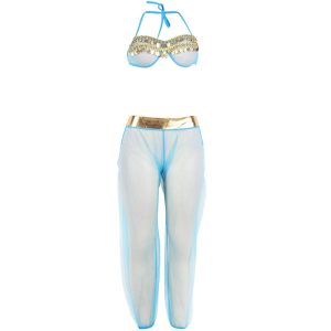 CONJUNTO DE 3 PEÇAS INDIA STYLE (AZUL) | S/M - Image 4