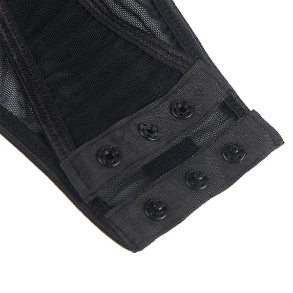 BODY COM TIRAS E LIGAS (PRETO) | S/M