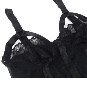 BODY COM TIRAS E LIGAS (PRETO) | L/XL - Image 8