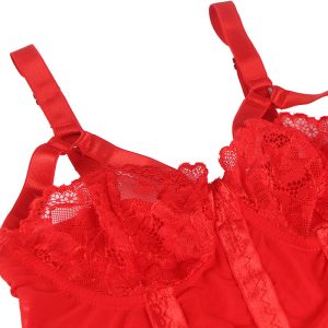 BODY COM TIRAS E LIGAS (VERMELHO) | L/XL - Image 6