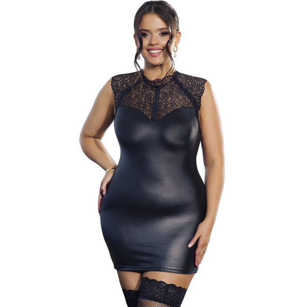 VESTIDO DE COURO
