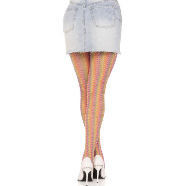 MEIAS DE CROCHET MULTICOLOR LEG AVENUE