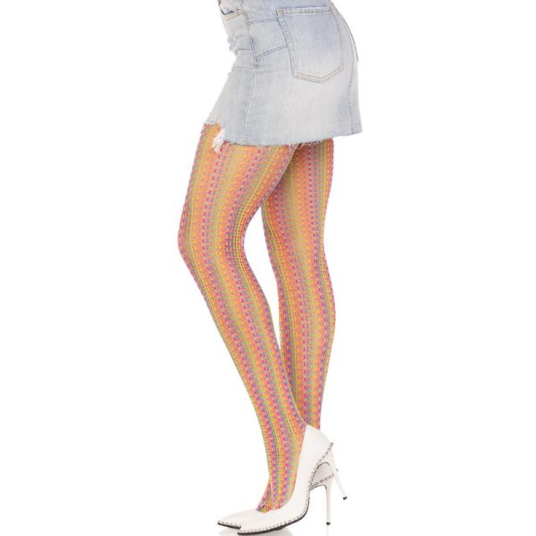 MEIAS DE CROCHET MULTICOLOR LEG AVENUE