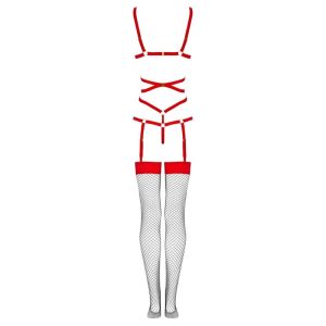 BODY + MEIAS THIARA 20213 (VERMELHO) | S/M - Image 7
