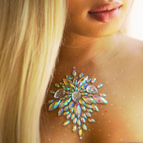 JÓIA ADESIVA PARA O CORPO #1 LEG AVENUE 1 JÓIA ADESIVA PARA O CORPO #1 LEG AVENUE