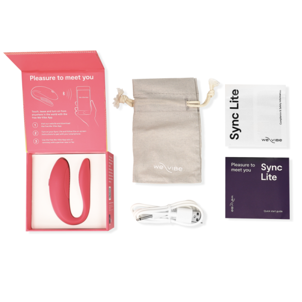 VIBRADOR PARA CASAIS SYNC LITE COM APP (ROSA)