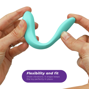 VIBRADOR PARA CASAIS SYNC LITE COM APP (TURQUESA) - Image 4