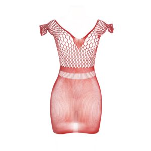 VESTIDO DE REDE CROCHÉ 951917 (VERMELHO) | T. ÚNICO - Image 4