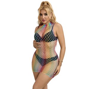 VESTIDO DE REDE