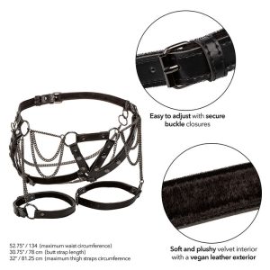 ARNÊS DE CINTURA COM CORRENTES EUPHORIA | TAMANHO GRANDE - Image 3