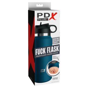 MASTURBADOR EM FORMA DE GARRAFA DE ÁGUA FUCK FLASK (PELE CLARA) - Image 7