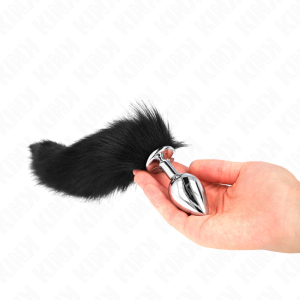PLUG ANAL KINK COM CAUDA 40 CM (PRETO) | 8 X 3.5 CM - Image 3
