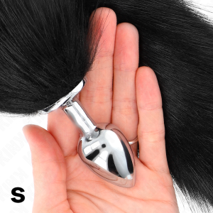 PLUG ANAL KINK COM CAUDA 40 CM (PRETO) | 7 x 3 CM - Image 3