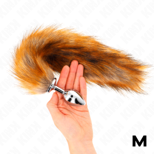 PLUG ANAL KINK COM CAUDA 40 CM (CASTANHO) | 8 X 3.5 CM - Image 2