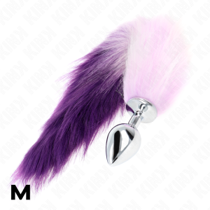 PLUG ANAL KINK COM CAUDA 40 CM (LILÁS) | 8 x 3.5 CM - Image 3