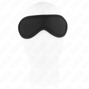 VENDA PARA OS OLHOS COM TEXTURA (PRETO) | 20 x 7 CM - Image 2