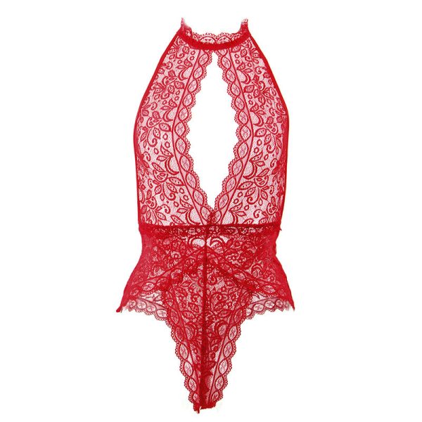 BODY DE RENDA COM DECOTE 953874 | S/M