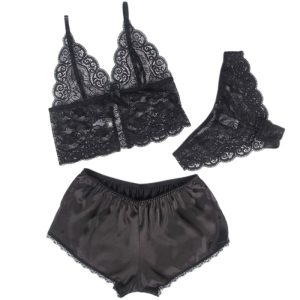 CONJUNTO DE 3 PEÇAS 953898 (PRETO) | S/M - Image 3