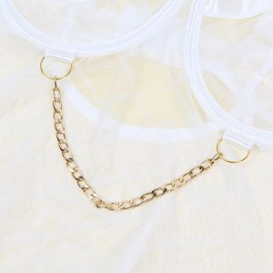 BODY COM CORRENTES + LIGAS 954260 (BRANCO) | L/XL - Image 7