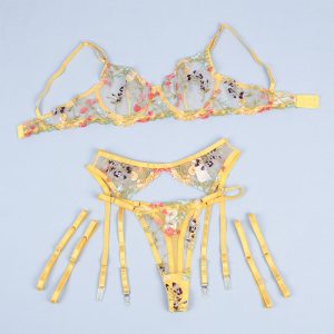CONJUNTO DE 3 PEÇAS FLORAL 954345 | S/M - Image 7