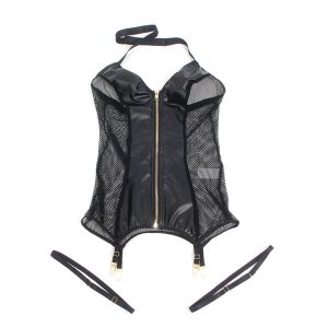 VESTIDO DE REDE DE COURO 954444 | L/XL - Image 5