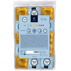 PRESERVATIVOS MISTER SIZE TAMANHO M (53 MM) | 100 UNIDADES - Image 2