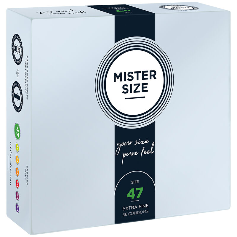 PRESERVATIVOS MISTER SIZE