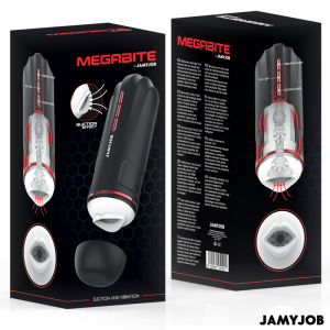 MASTURBADOR MASCULINO MEGABITE (BOCA) COM ONDAS E VIBRAÇÃO - Image 7