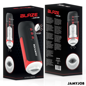 MASTURBADOR MASCULINO BLAZE (BOCA) COM ONDAS E VIBRAÇÃO - Image 7