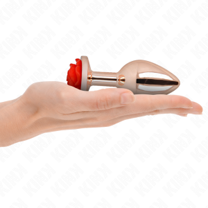 PLUG ANAL COM ROSA (DOURADO ROSADO) | L - Image 3