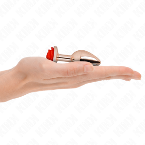 PLUG ANAL COM ROSA (DOURADO ROSADO) | S - Image 2