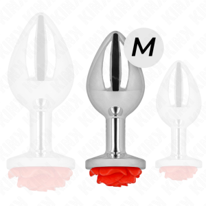 PLUG ANAL COM ROSA (PRATEADO) | M - Image 2