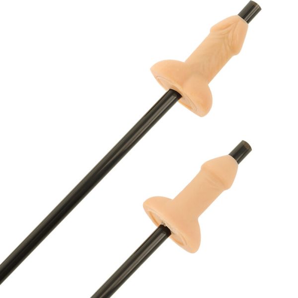 PALHINHAS EM FORMA DE PÉNIS (PELE CLARA) | 10 UNIDADES