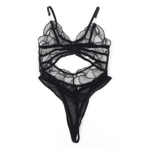 BODY DE RENDA TRANSPARENTE 955212 | L/XL - Image 6
