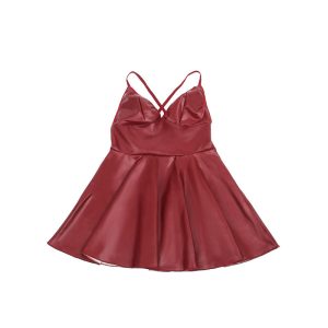 VESTIDO DE COURO PU 955397 (BORDÔ) | L/XL - Image 7