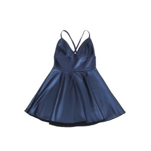 VESTIDO DE COURO PU 955397 (AZUL) | L/XL - Image 6