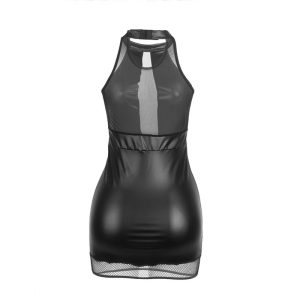 VESTIDO COM GOLA HALTER E TRANSPARÊNCIAS 955472 | S/M - Image 5