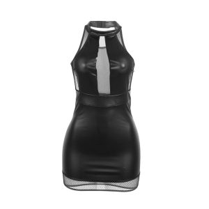 VESTIDO COM GOLA HALTER E TRANSPARÊNCIAS 955472 | S/M - Image 4