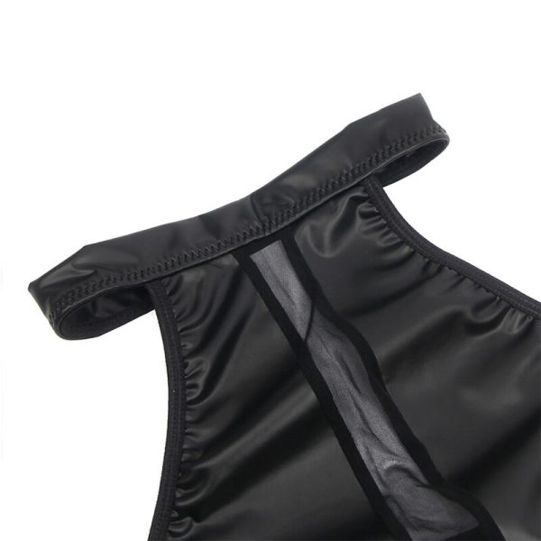 VESTIDO COM GOLA HALTER E TRANSPARÊNCIAS 955472 | S/M