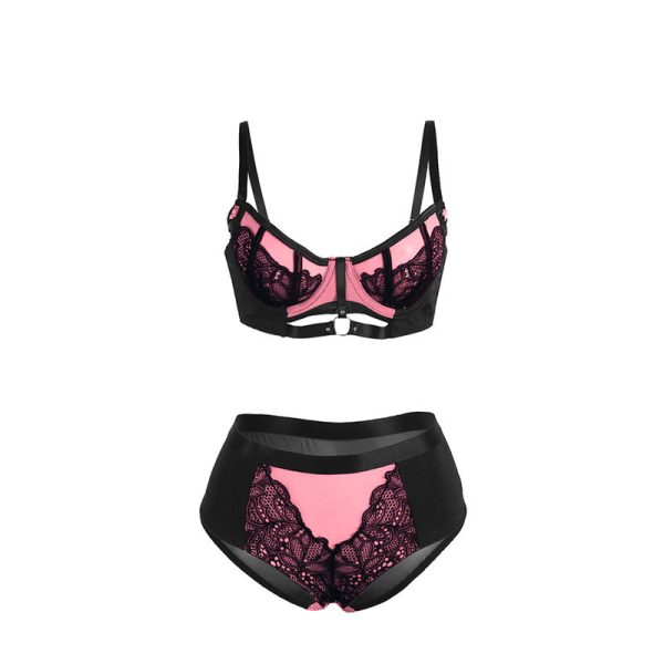CONJUNTO DE 2 PEÇAS PUSH-UP 955557 (ROSA) | S/M