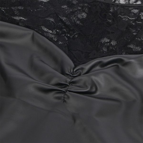 VESTIDO DE MANGA COMPRIDA COM RENDA 955595 | S/M