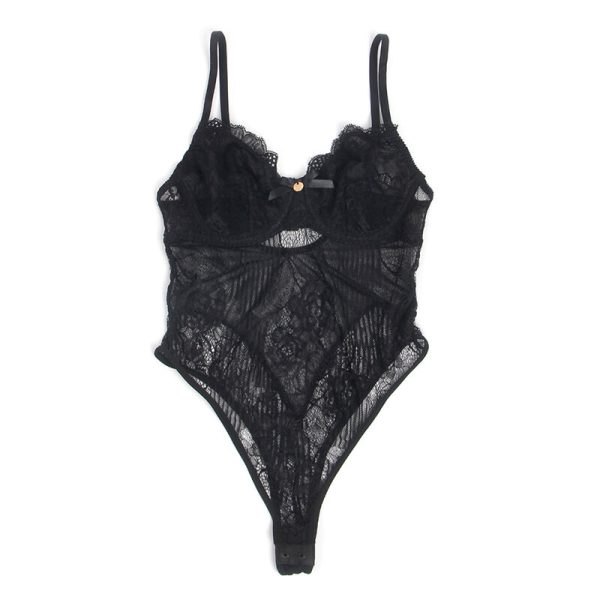 BODY DE RENDA COM ABERTURA 955618 | L/XL 5 BODY DE RENDA COM ABERTURA 955618 | L/XL