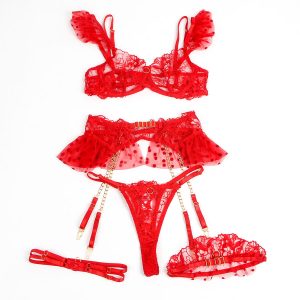 CONJUNTO DE 3 PEÇAS 957483 (VERMELHO) | L/XL - Image 3